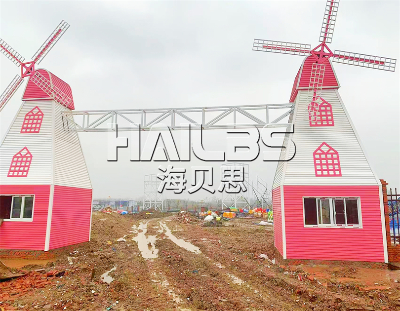 安徽無動力親子樂園施工現場
