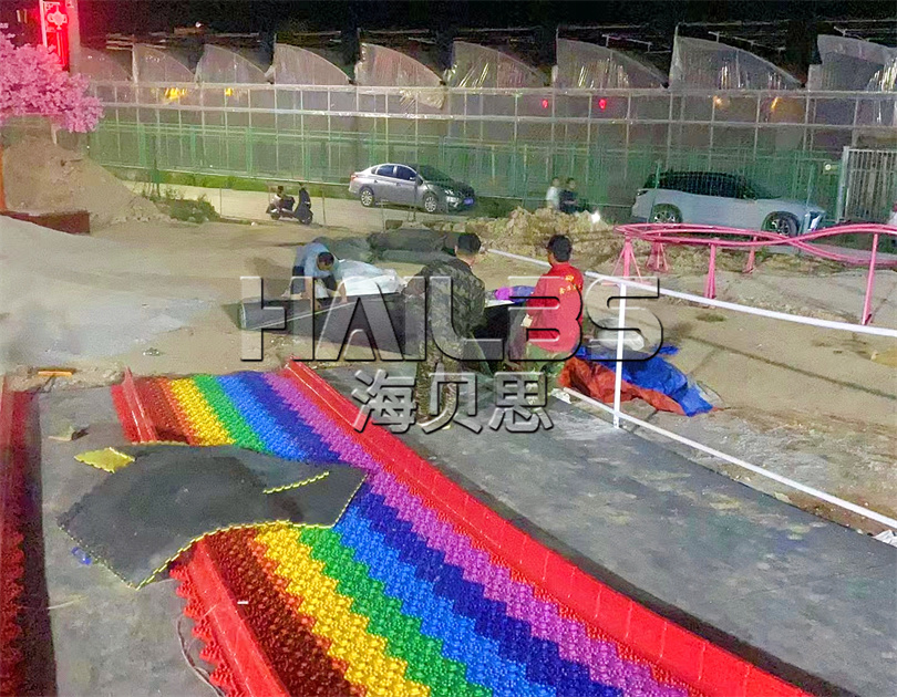 廣東揭陽無動(dòng)力樂園施工現(xiàn)場