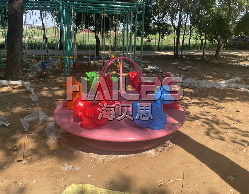 河北邢臺(tái)薰衣草莊園無動(dòng)力施工現(xiàn)場(chǎng)
