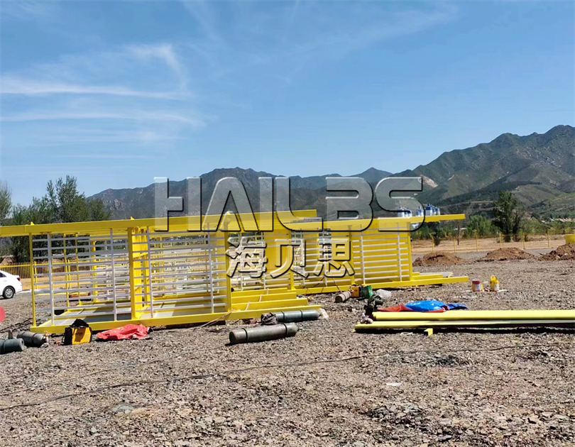 河北承德狂歡鴨主題無動力樂園施工現(xiàn)場
